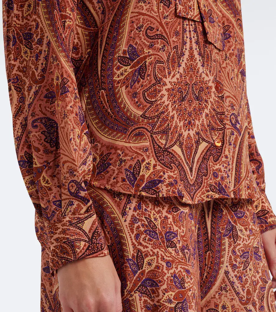 Ulla Johnson Lise tie-neck silk crêpe de chine blouse | Thumbnail 6