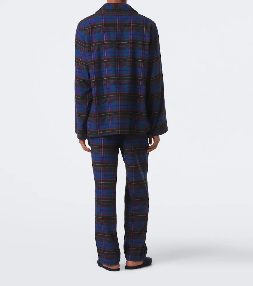Polo Ralph Lauren Polo Bear plaid cotton flannel pajamas | Thumbnail 2 Polo Ralph Lauren Polo Bear plaid cotton flannel pajamas | Thumbnail 2