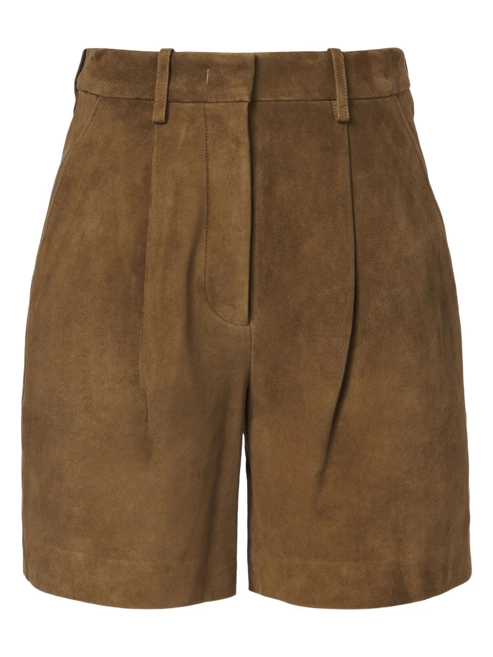 Joseph Suze pleated suede shorts