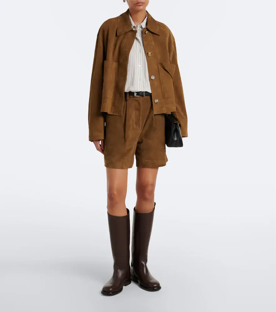 Joseph Aitna suede jacket | Thumbnail 4 Joseph Aitna suede jacket | Thumbnail 4