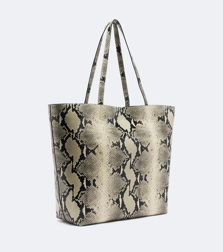 TOTEME Roam Large snake-effect leather tote bag | Thumbnail 2 TOTEME Roam Large snake-effect leather tote bag | Thumbnail 2
