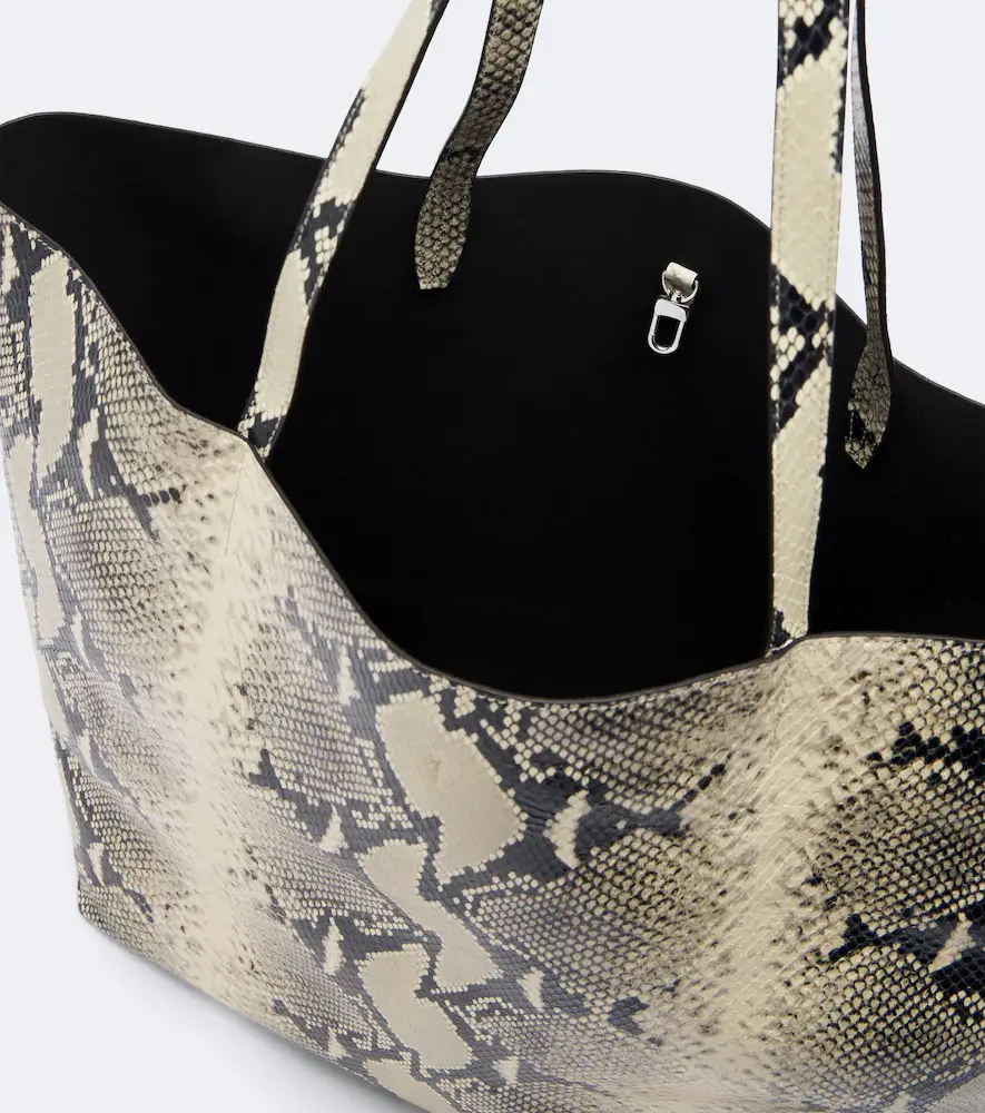 TOTEME Roam Large snake-effect leather tote bag | Thumbnail 3 TOTEME Roam Large snake-effect leather tote bag | Thumbnail 3