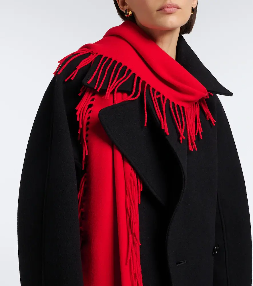 TOTEME Fringed wool and cashmere scarf | Thumbnail 5 TOTEME Fringed wool and cashmere scarf | Thumbnail 5