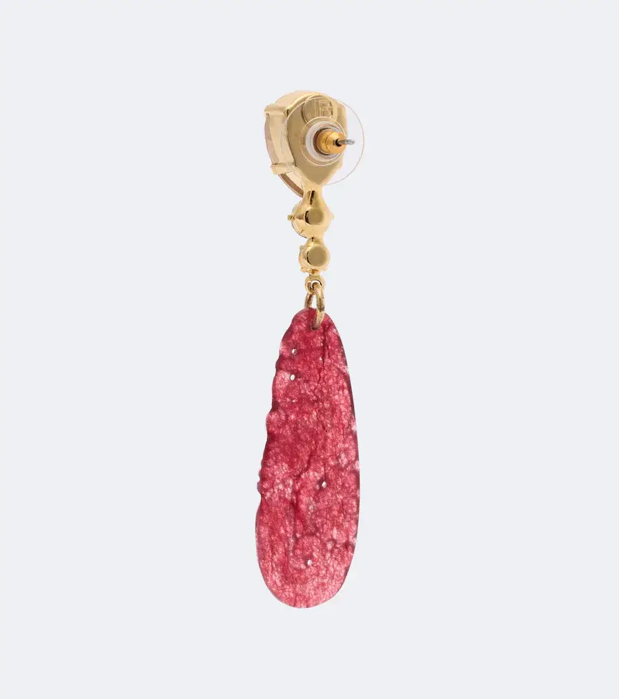 Jennifer Behr Corinna embellished drop earrings | Thumbnail 2 Jennifer Behr Corinna embellished drop earrings | Thumbnail 2