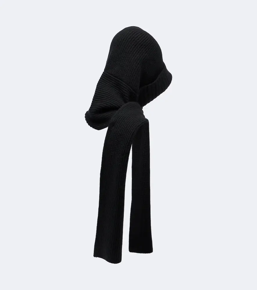 Yves Salomon Wool and cashmere hood | Thumbnail 3 Yves Salomon Wool and cashmere hood | Thumbnail 3