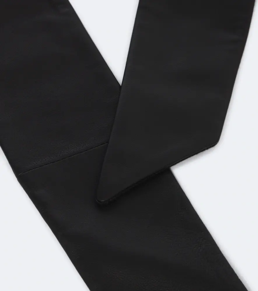 TOTEME Leather scarf | Thumbnail 2 TOTEME Leather scarf | Thumbnail 2