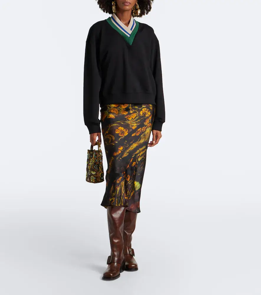 Dries Van Noten Leather over-the-knee boots | Thumbnail 5 Dries Van Noten Leather over-the-knee boots | Thumbnail 5
