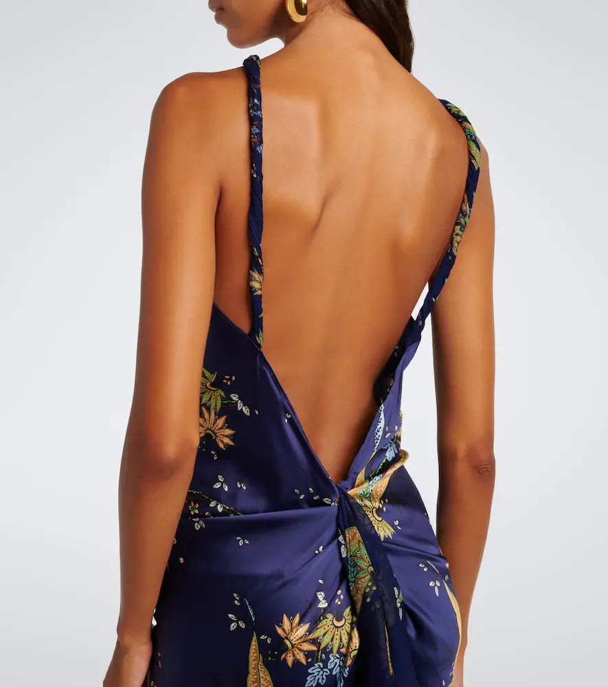 Staud Charli printed silk-blend maxi dress | Thumbnail 2 Staud Charli printed silk-blend maxi dress | Thumbnail 2