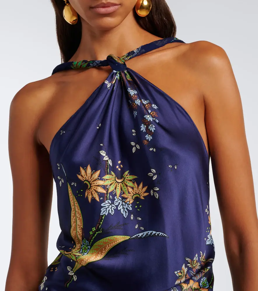 Staud Charli printed silk-blend maxi dress | Thumbnail 5 Staud Charli printed silk-blend maxi dress | Thumbnail 5
