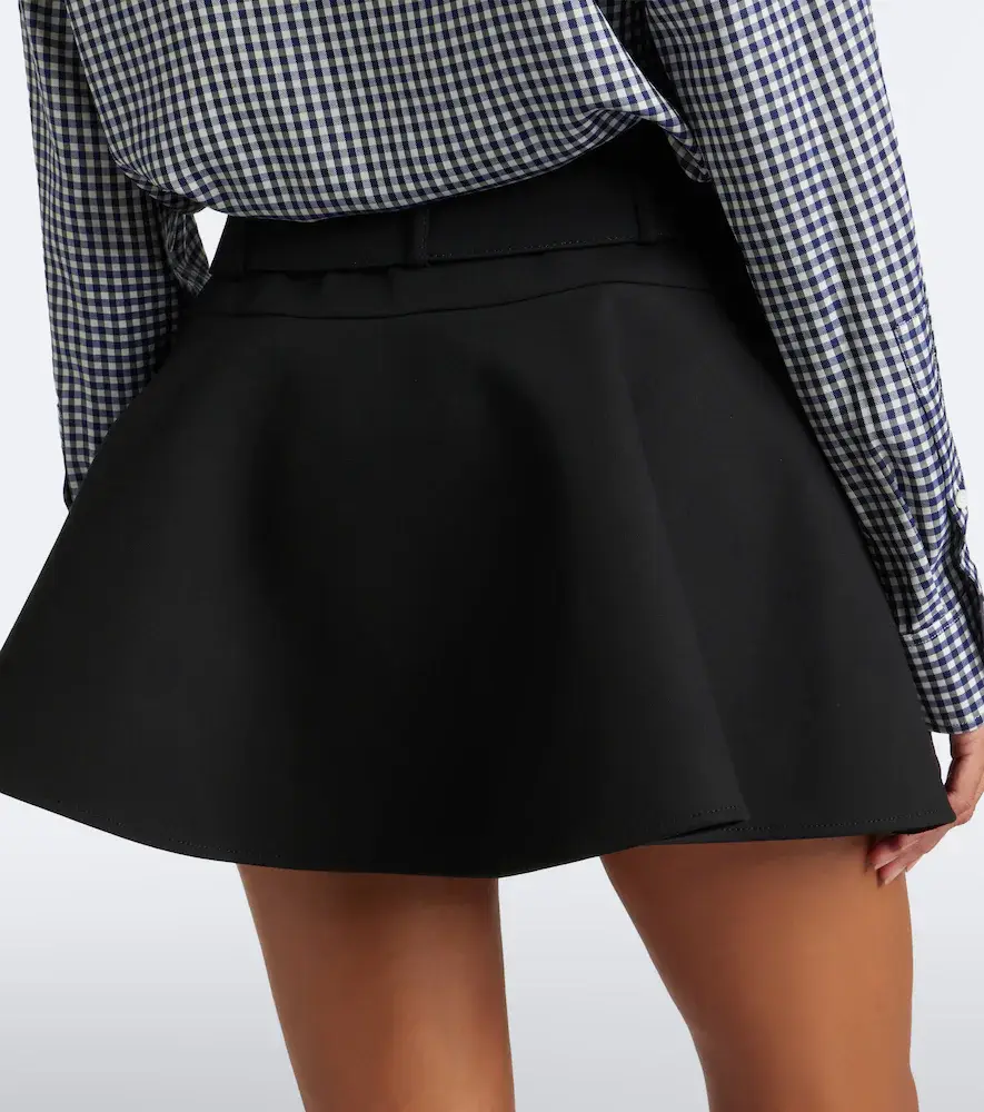 Loewe Belted cotton mini skirt | Thumbnail 4 Loewe Belted cotton mini skirt | Thumbnail 4