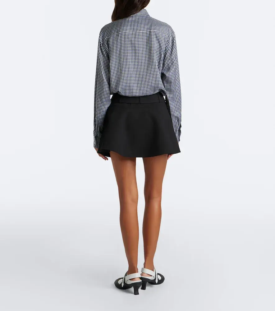 Loewe Belted cotton mini skirt | Thumbnail 5 Loewe Belted cotton mini skirt | Thumbnail 5