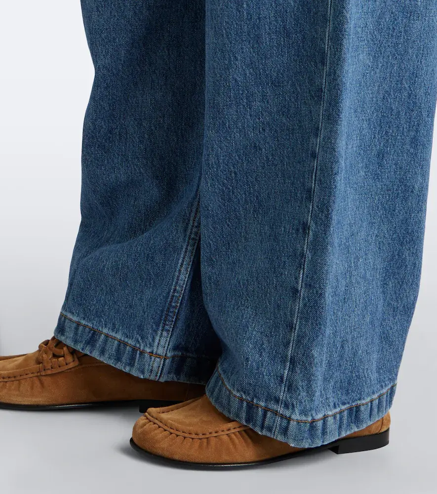 Loewe Draped wide-leg jeans | Thumbnail 3 Loewe Draped wide-leg jeans | Thumbnail 3