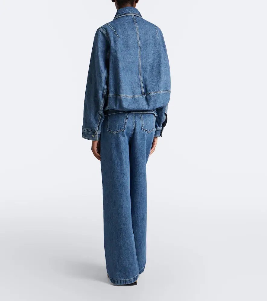 Loewe Draped wide-leg jeans | Thumbnail 6 Loewe Draped wide-leg jeans | Thumbnail 6