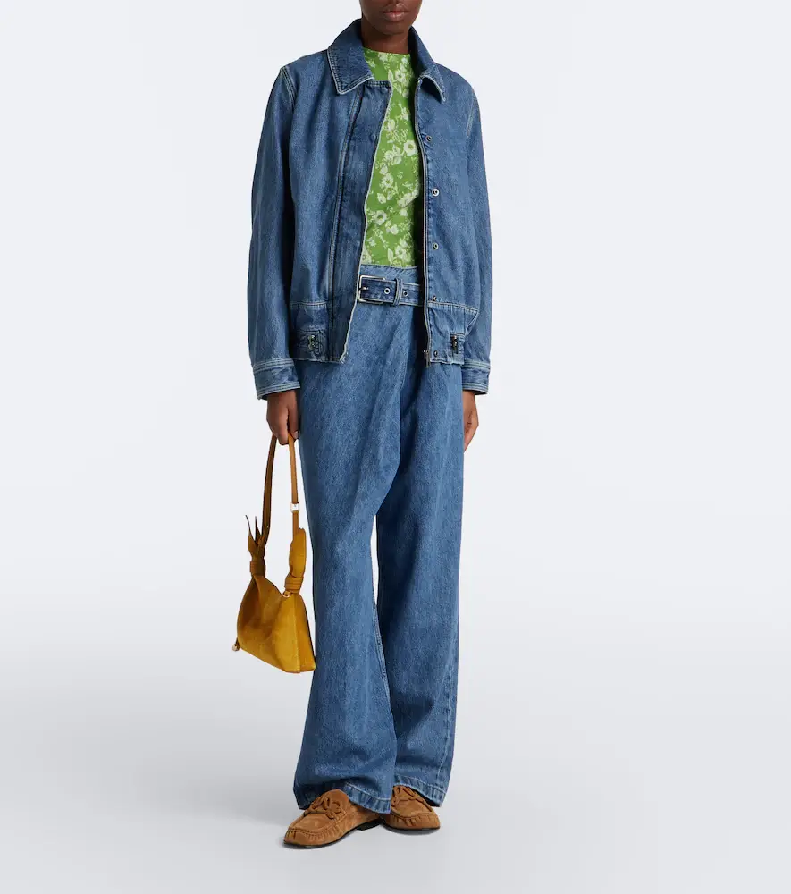 Loewe Denim blouson jacket | Thumbnail 2 Loewe Denim blouson jacket | Thumbnail 2