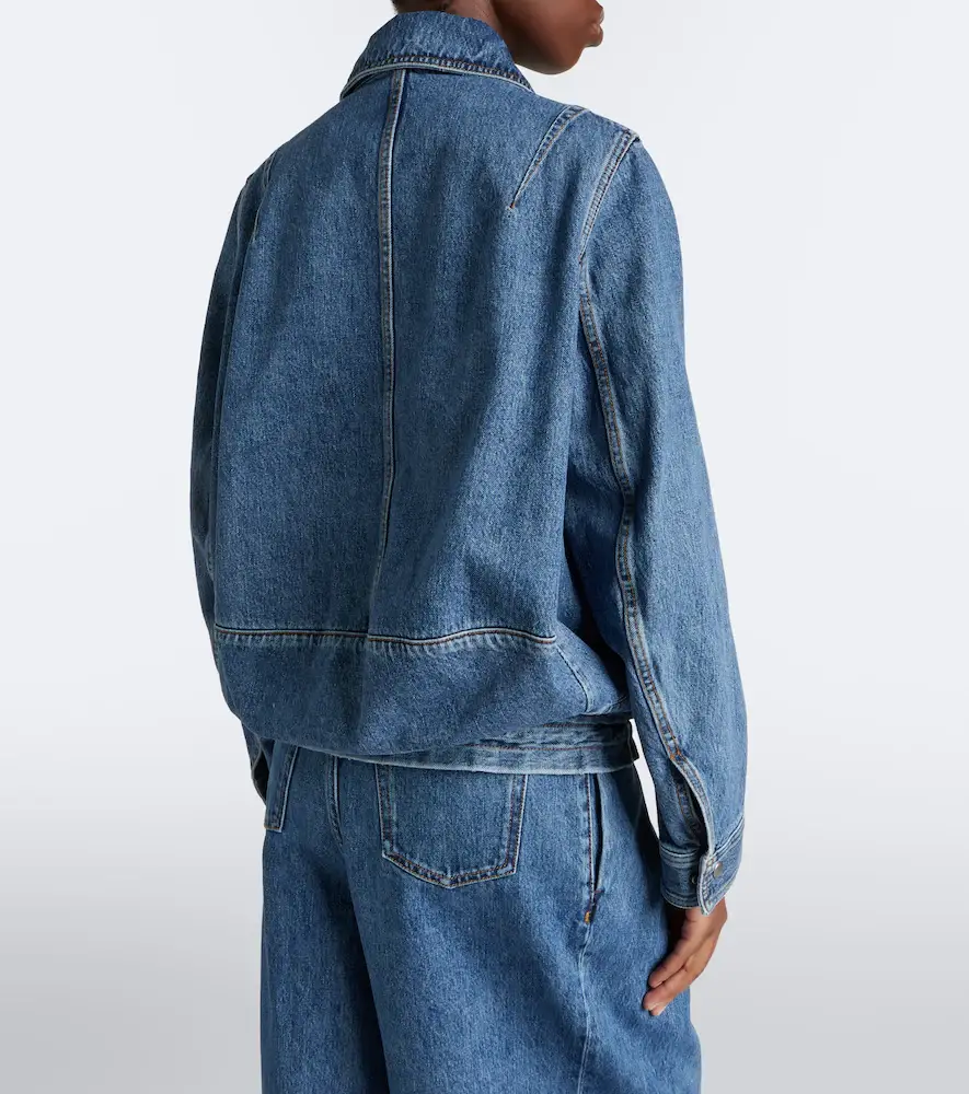 Loewe Denim blouson jacket | Thumbnail 4 Loewe Denim blouson jacket | Thumbnail 4