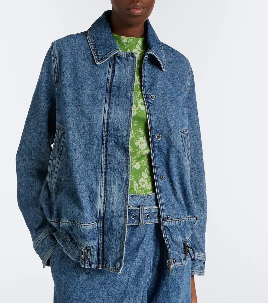 Loewe Denim blouson jacket | Thumbnail 5 Loewe Denim blouson jacket | Thumbnail 5