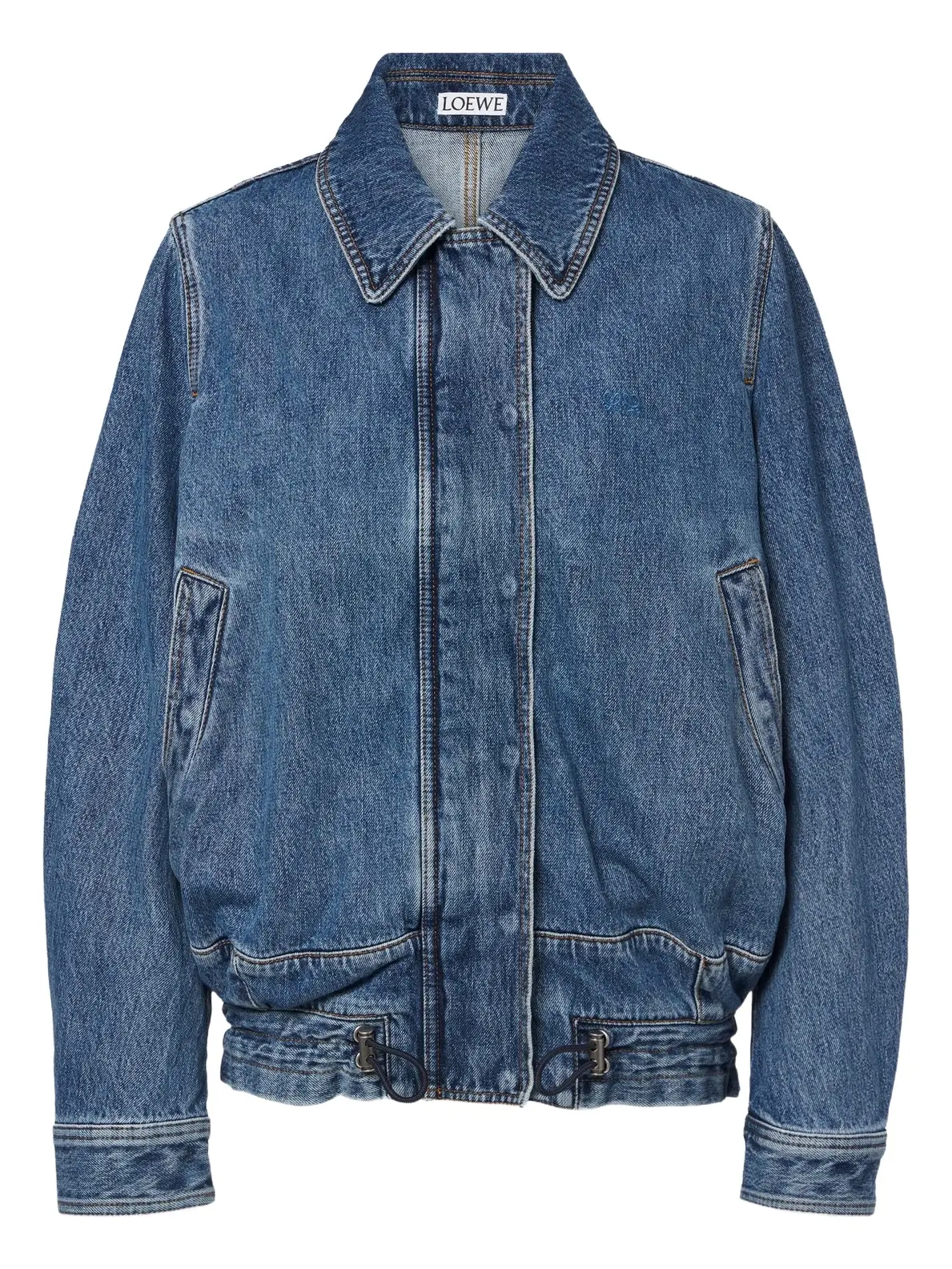 Denim blouson jacket Denim blouson jacket
