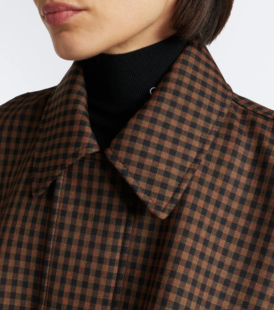 Loewe Checked wool blouson jacket | Thumbnail 3