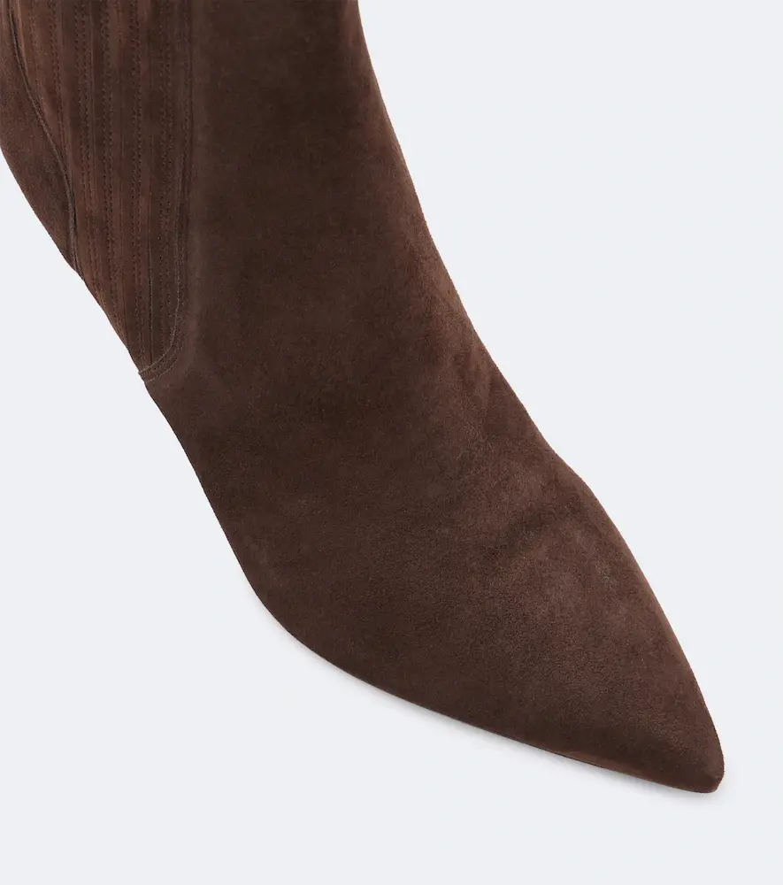 Veronica Beard Lisa suede ankle boots | Thumbnail 2 Veronica Beard Lisa suede ankle boots | Thumbnail 2