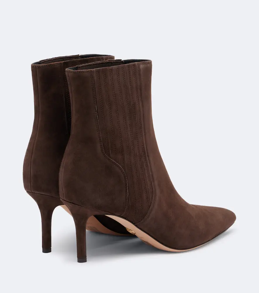 Veronica Beard Lisa suede ankle boots | Thumbnail 3 Veronica Beard Lisa suede ankle boots | Thumbnail 3