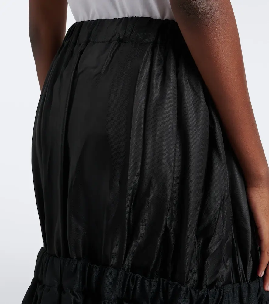 NOIR KEI NINOMIYA Tiered midi skirt | Thumbnail 2