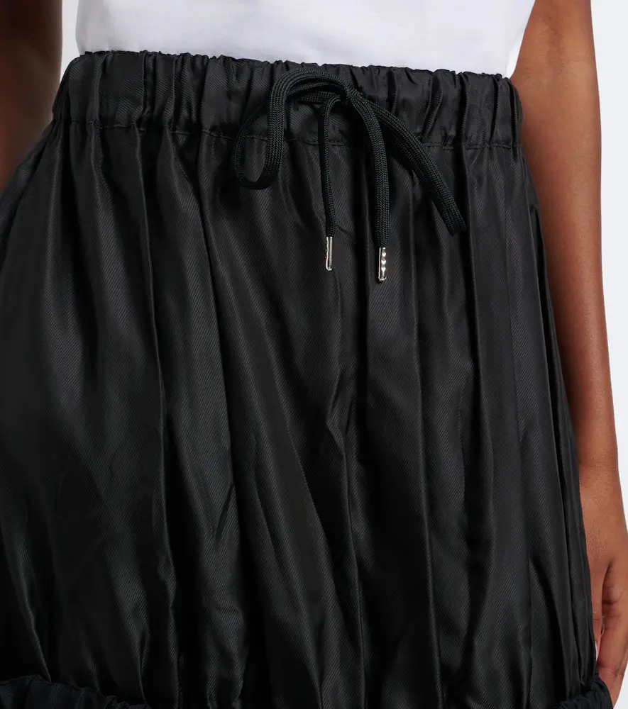 NOIR KEI NINOMIYA Tiered midi skirt | Thumbnail 3
