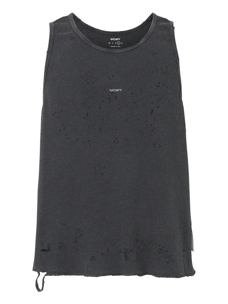 Satisfy MothTech waffle-knit cotton tank top