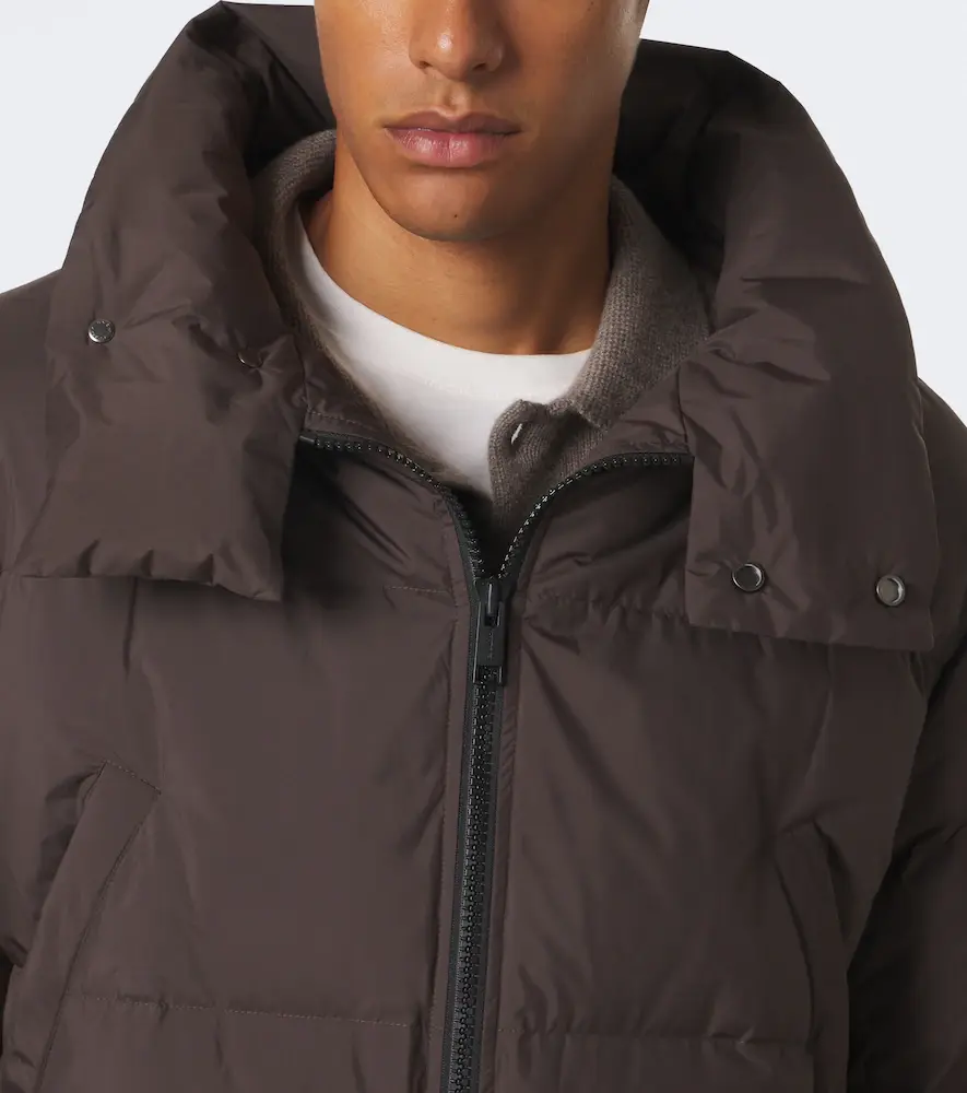 Yves Salomon Shearling-trimmed down coat | Thumbnail 4