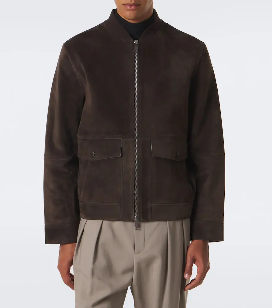 Yves Salomon Suede jacket | Thumbnail 4