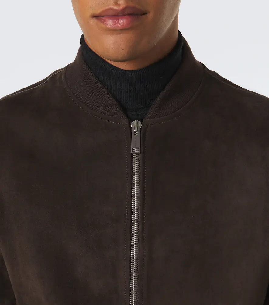 Yves Salomon Suede jacket | Thumbnail 5