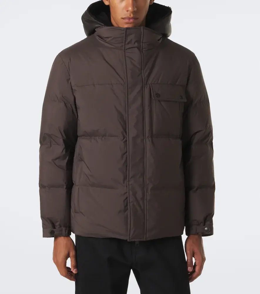 Yves Salomon Shearling-trimmed down jacket | Thumbnail 8 Yves Salomon Shearling-trimmed down jacket | Thumbnail 8