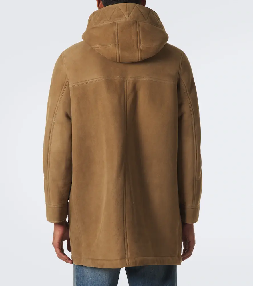 Yves Salomon Hooded shearling-lined suede parka | Thumbnail 2 Yves Salomon Hooded shearling-lined suede parka | Thumbnail 2