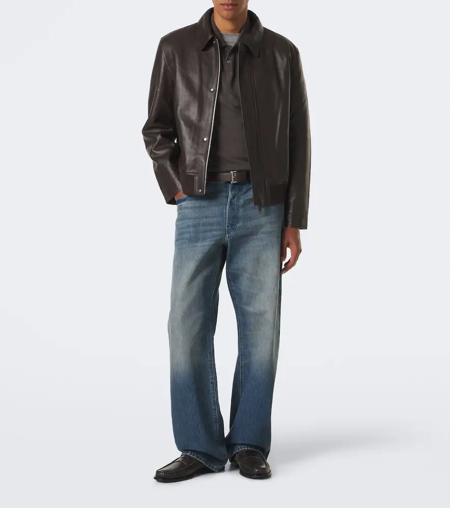 Yves Salomon Leather blouson jacket | Thumbnail 5 Yves Salomon Leather blouson jacket | Thumbnail 5