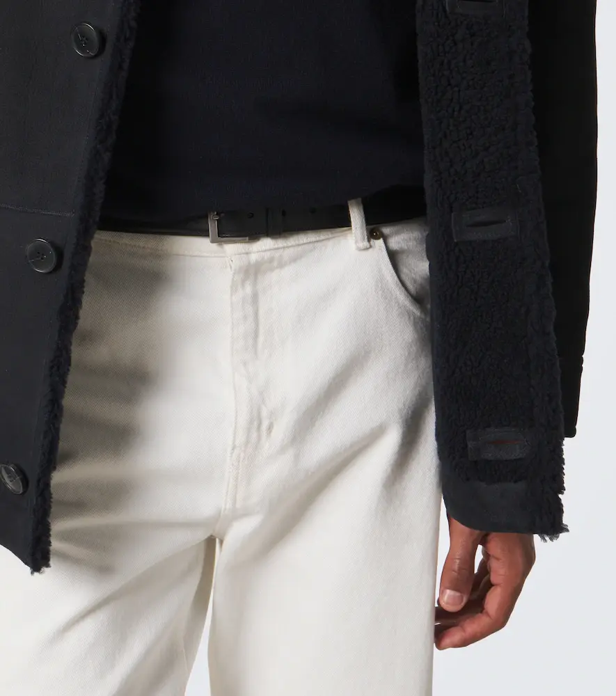 Yves Salomon Shearling-lined leather jacket | Thumbnail 2 Yves Salomon Shearling-lined leather jacket | Thumbnail 2