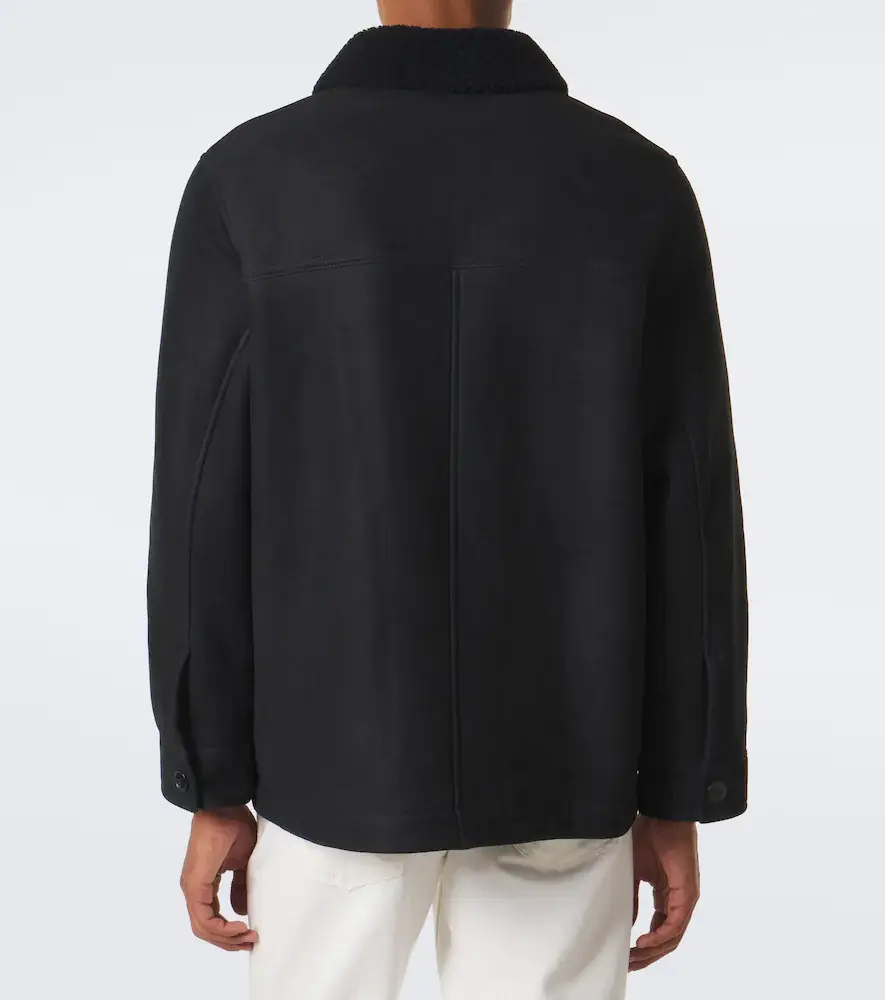 Yves Salomon Shearling-lined leather jacket | Thumbnail 3 Yves Salomon Shearling-lined leather jacket | Thumbnail 3