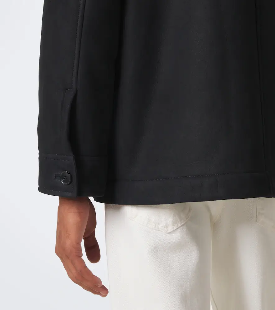 Yves Salomon Shearling-lined leather jacket | Thumbnail 4 Yves Salomon Shearling-lined leather jacket | Thumbnail 4