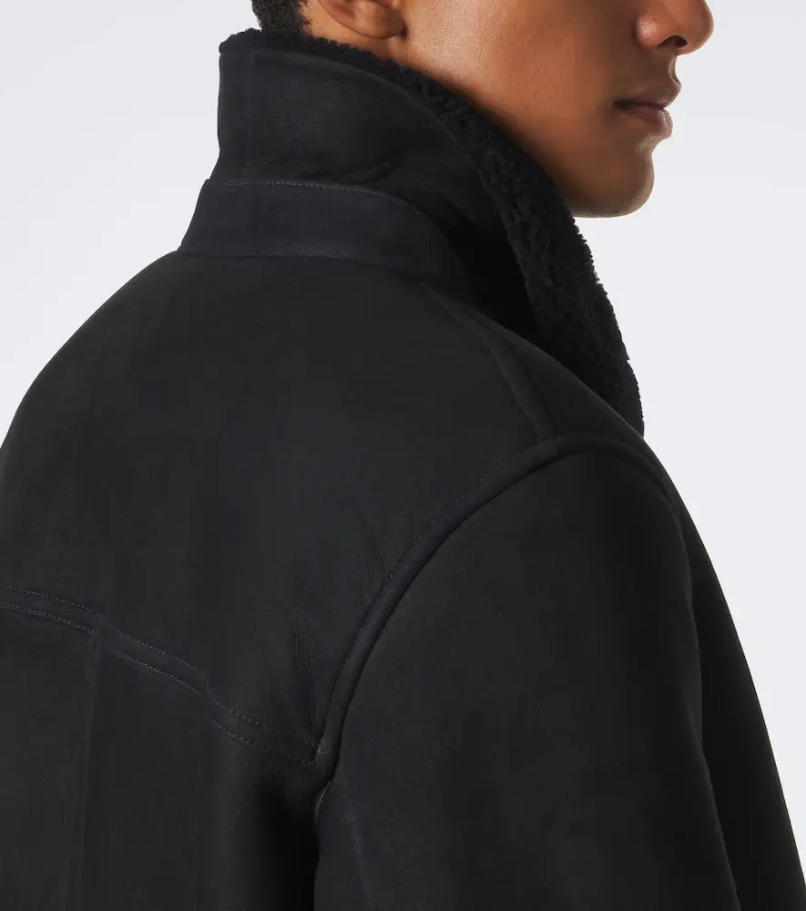 Yves Salomon Shearling-lined leather jacket | Thumbnail 6 Yves Salomon Shearling-lined leather jacket | Thumbnail 6