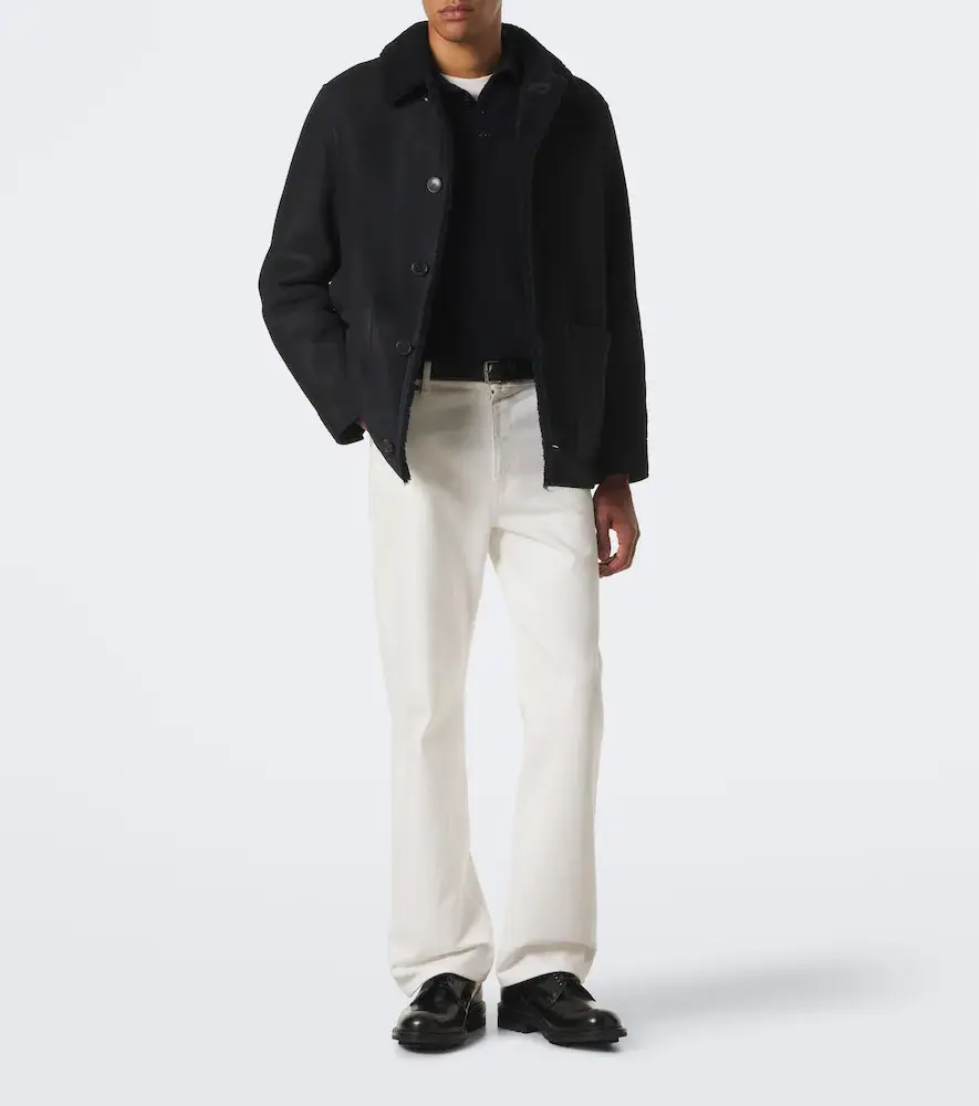 Yves Salomon Shearling-lined leather jacket | Thumbnail 7 Yves Salomon Shearling-lined leather jacket | Thumbnail 7