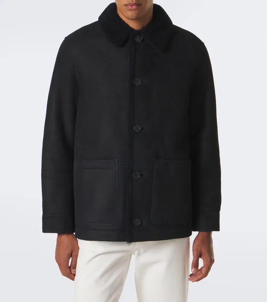 Yves Salomon Shearling-lined leather jacket | Thumbnail 8 Yves Salomon Shearling-lined leather jacket | Thumbnail 8