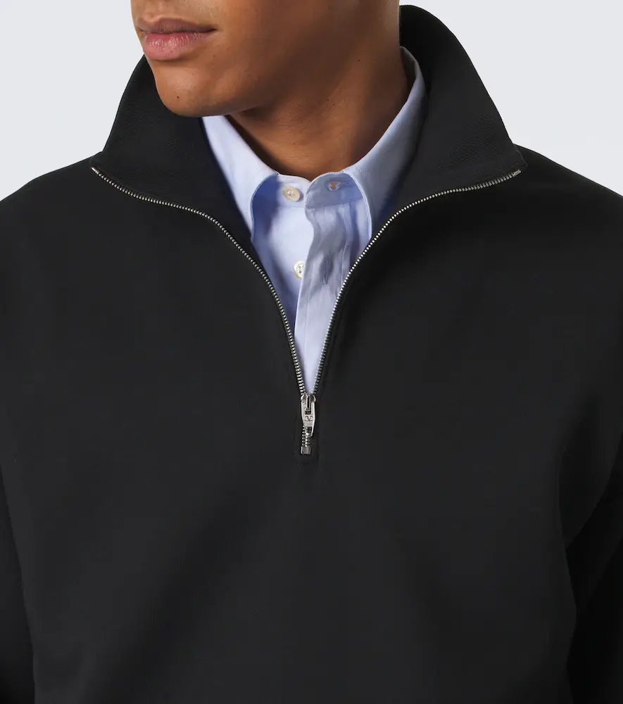 Valentino Garavani Cotton-blend jersey sweatshirt | Thumbnail 3 Valentino Garavani Cotton-blend jersey sweatshirt | Thumbnail 3
