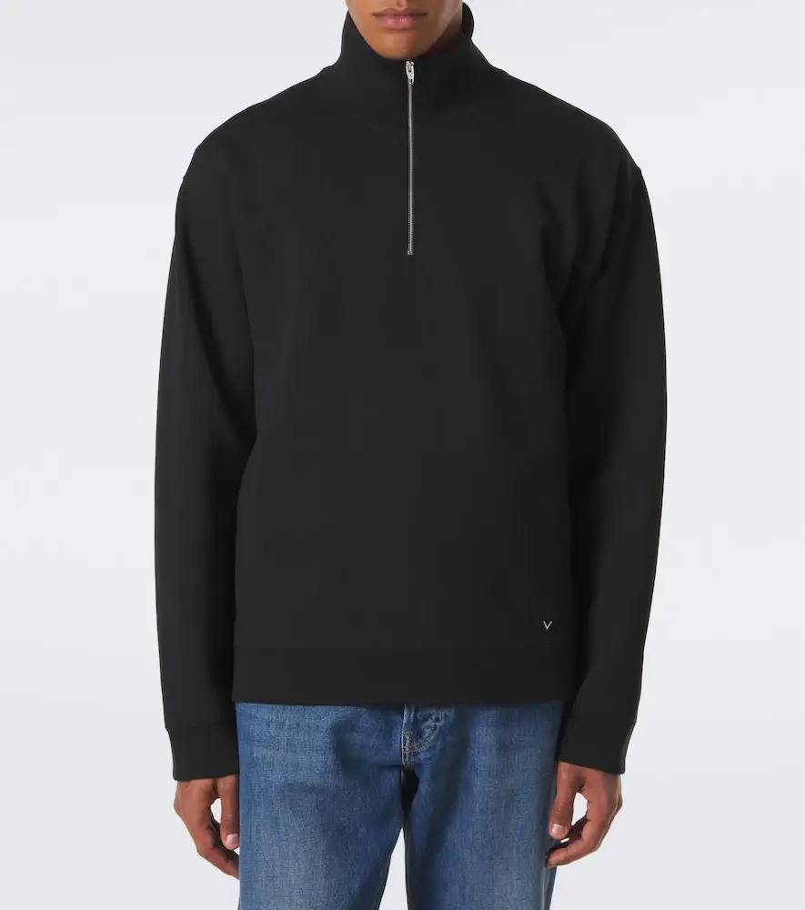 Valentino Garavani Cotton-blend jersey sweatshirt | Thumbnail 7 Valentino Garavani Cotton-blend jersey sweatshirt | Thumbnail 7