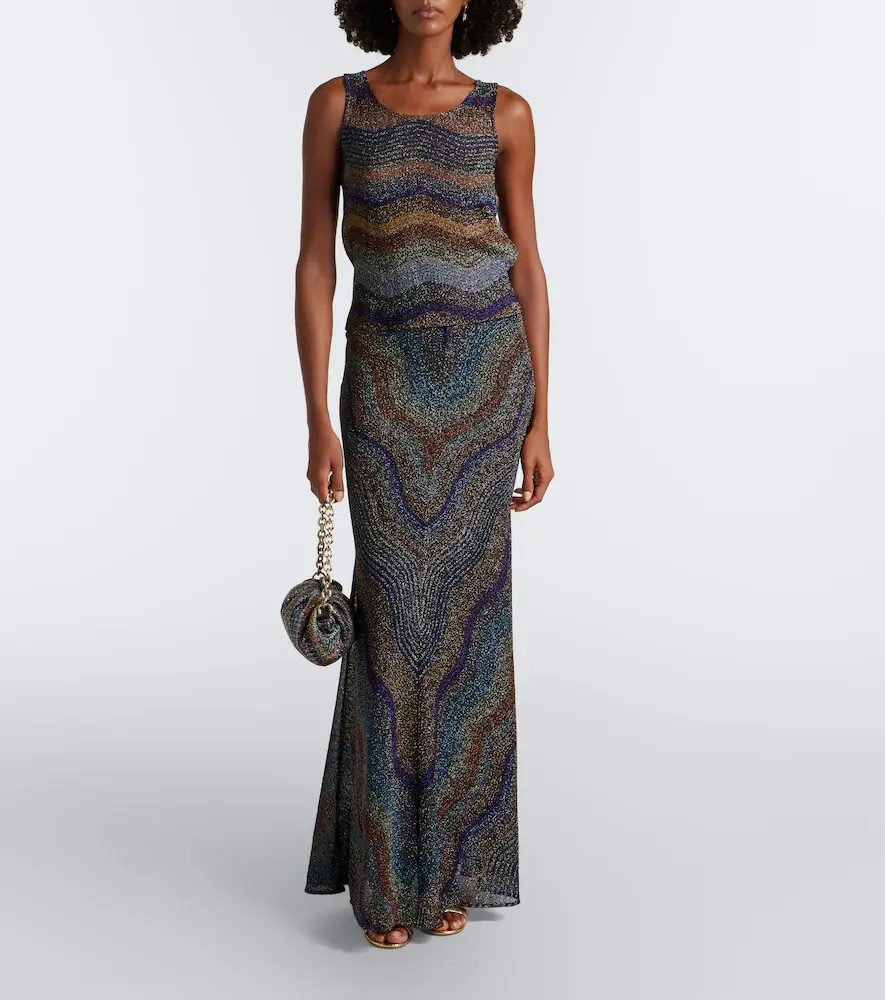 Missoni Sequined knitted clutch | Thumbnail 5