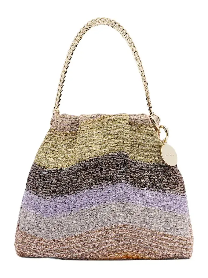 Knitted pouch