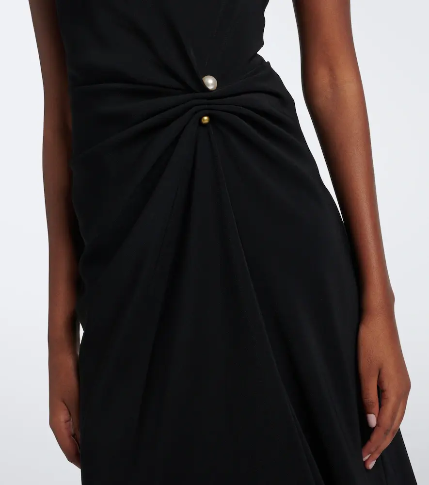 Veronica Beard Freja embellished midi dress | Thumbnail 2 Veronica Beard Freja embellished midi dress | Thumbnail 2