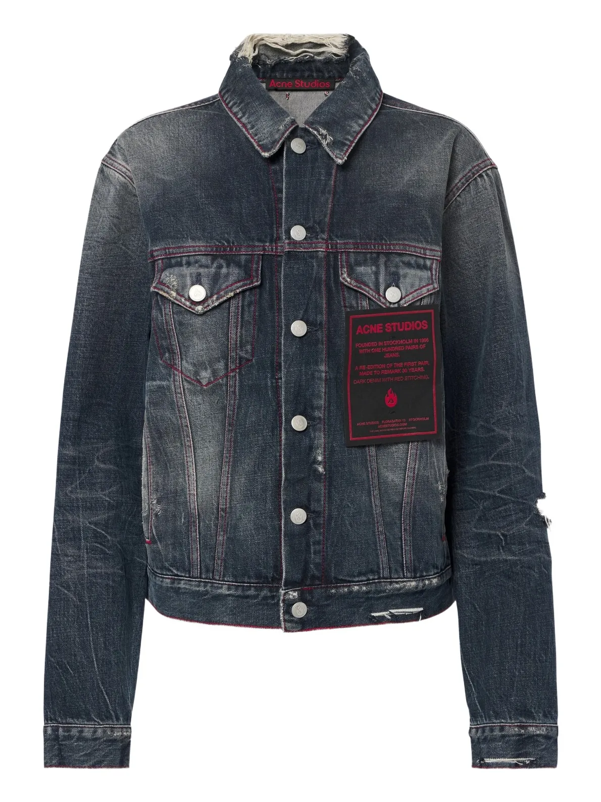 Acne Studios Re-Edition faded denim jacket