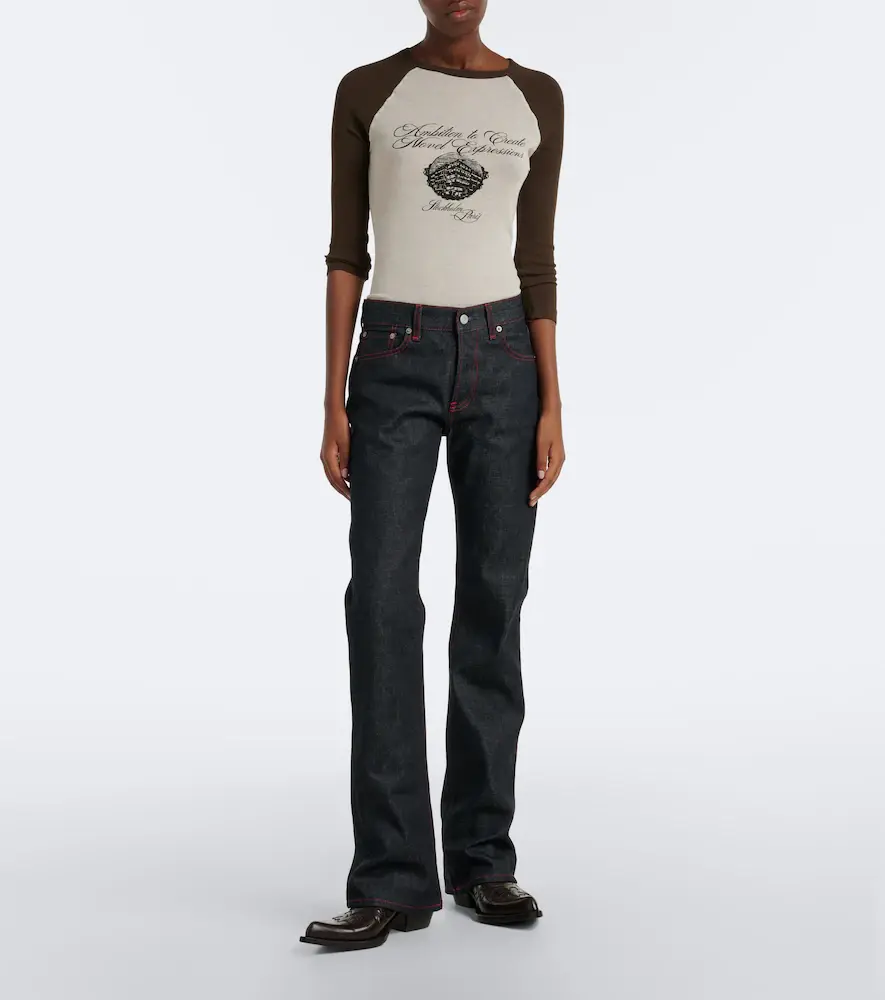 Acne Studios Re-Edition flared jeans | Thumbnail 6