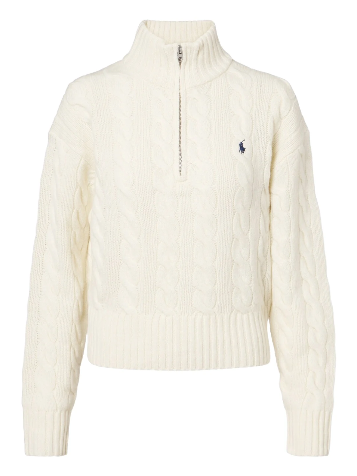 Cable-knit wool and cashmere sweater Cable-knit wool and cashmere sweater
