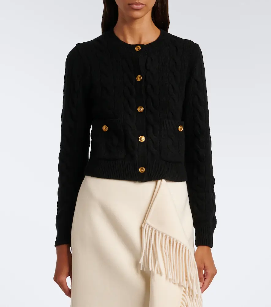 Polo Ralph Lauren Cable-knit wool and cashmere cardigan | Thumbnail 3 Polo Ralph Lauren Cable-knit wool and cashmere cardigan | Thumbnail 3