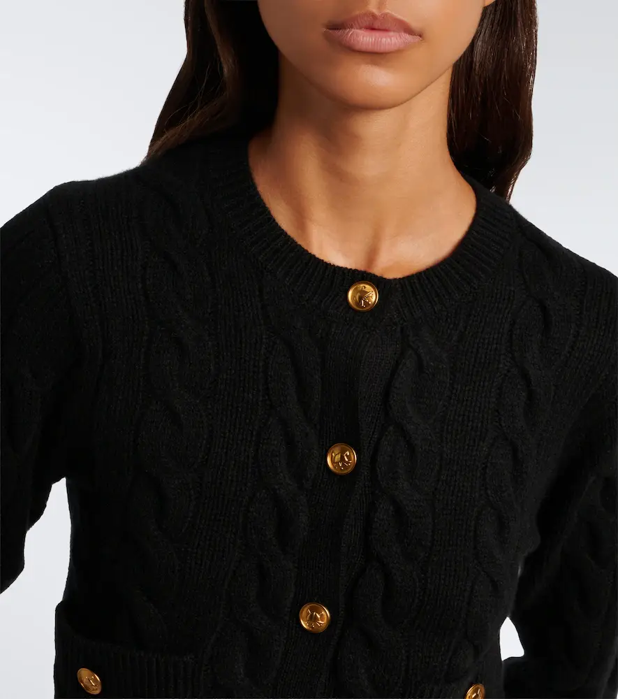 Polo Ralph Lauren Cable-knit wool and cashmere cardigan | Thumbnail 4 Polo Ralph Lauren Cable-knit wool and cashmere cardigan | Thumbnail 4