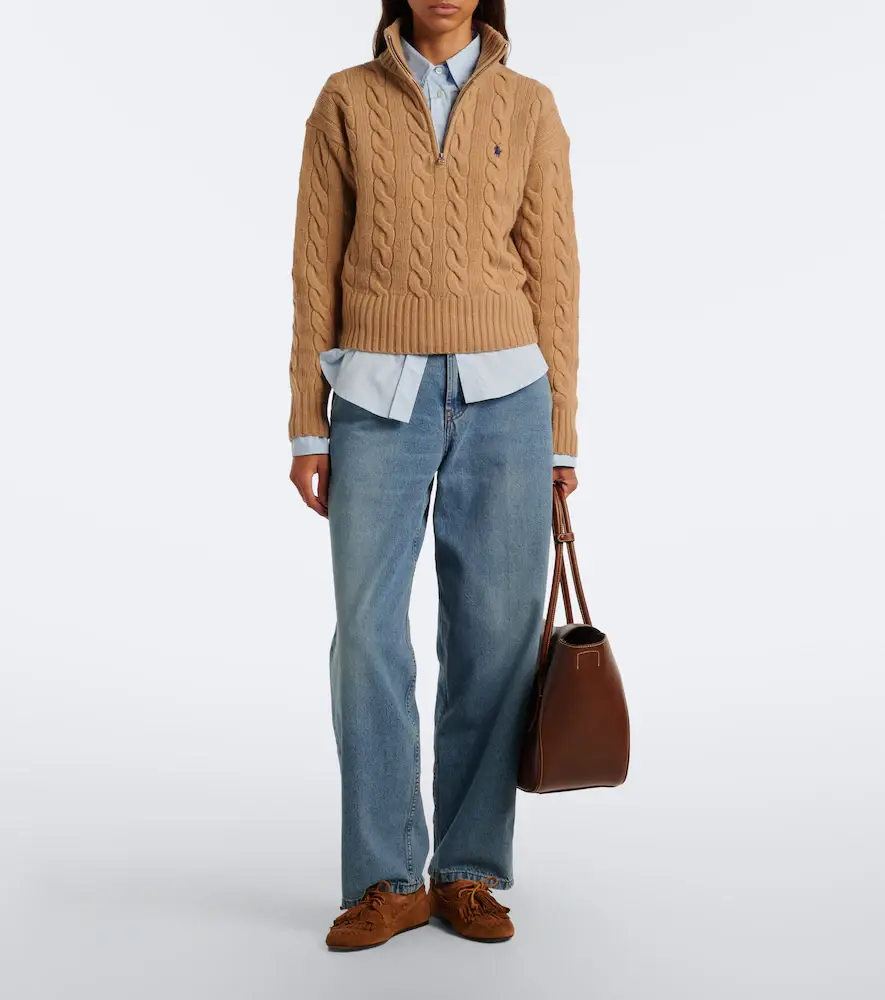 Polo Ralph Lauren Cable-knit wool and cashmere sweater | Thumbnail 2